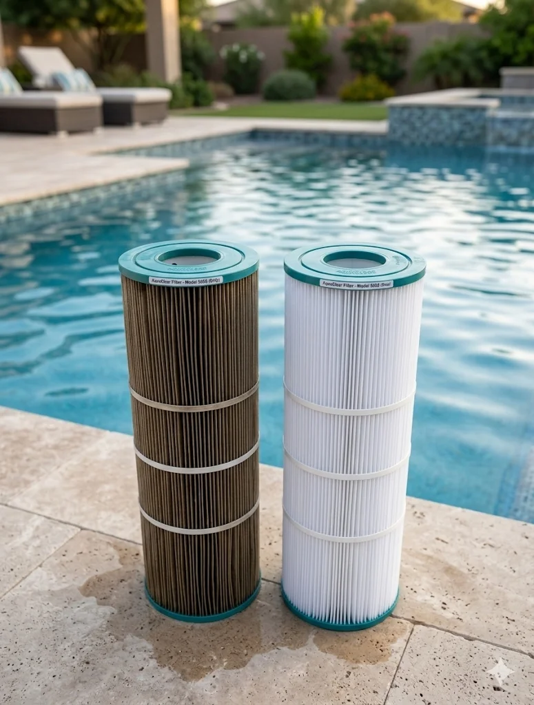 Pool Filter Cleaning